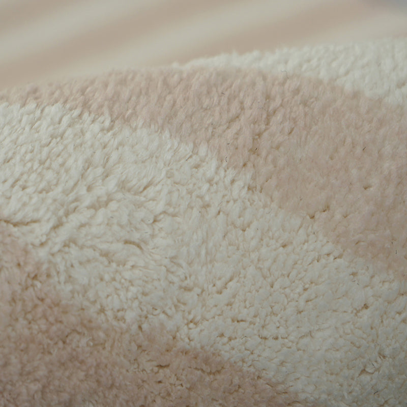 Nordic Indoor Rug Light Brown Swirl Striped Pattern Area Rug Polyester Non-Slip Pet Friendly Rug Clearhalo 'Area Rug' 'Rug' 1897742