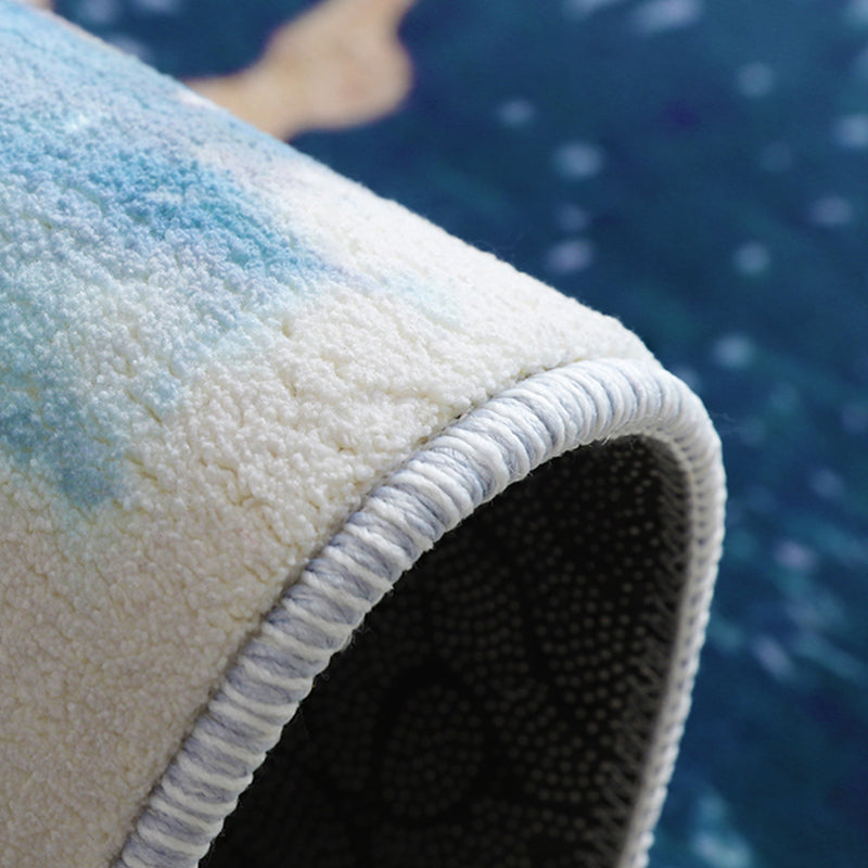 Aesthetic Geometric Pattern Rug Black Modern Rug Polyester Washable Non-Slip Pet Friendly Area Carpet for Parlour Clearhalo 'Area Rug' 'Modern' 'Rugs' Rug' 1897845