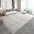 Grey and Brown Abstract Rug Polyester Industrial Rug Washable Anti-Slip Backing Pet Friendly Indoor Carpet for Bedroom Cream Gray Clearhalo 'Area Rug' 'Rug' 1897934