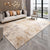 Grey and Brown Abstract Rug Polyester Industrial Rug Washable Anti-Slip Backing Pet Friendly Indoor Carpet for Bedroom Brown Clearhalo 'Area Rug' 'Rug' 1897935