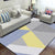 Multi Colored Living Room Rug Contemporary Geometric Patterned Rug Synthetics Non-Slip Area Carpet Light Yellow Clearhalo 'Area Rug' 'Modern' 'Rugs' Rug' 1898045