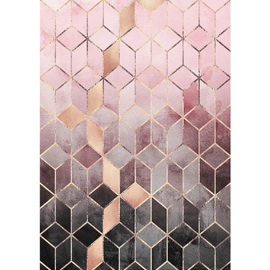 Gradient Color Matrix Patterned Rug Synthetics Bold Area Rug Easy Care Carpet for Home Decor Clearhalo 'Area Rug' 'Rug' 1898355