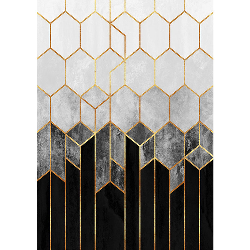 Gradient Color Matrix Patterned Rug Synthetics Bold Area Rug Easy Care Carpet for Home Decor Clearhalo 'Area Rug' 'Rug' 1898358
