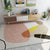 Multicolored Modern Rug Polyester Geometrical Colorblock Rug Anti-Slip Machine Washable Carpet for Home Pink Clearhalo 'Area Rug' 'Rug' 1898541