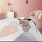Minimalist Color Block Rug Morandi Color Polyester Indoor Rug Washable Pet Friendly Carpet for Home Decor Grey Clearhalo 'Area Rug' 'Rug' 1898626