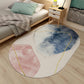 Soft Color Block Ombre Rug Polypropylene Nordic Area Carpet Stain Resistant Rug for Home Decoration Blue Clearhalo 'Area Rug' 'Rug' 1898721