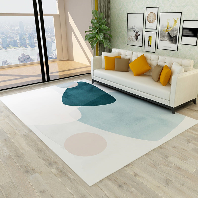 Novelty Colorblock Indoor Rug Colorful Synthetics Area Carpet Anti-Slip Pet Friendly Rug for Living Room Clearhalo 'Area Rug' 'Rug' 1898870