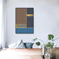 Contemporary Geometric Wall Art Canvas Textured Dark Color Wall Decor for Hallway Clearhalo 'Art Gallery' 'Canvas Art' 'Contemporary Art Gallery' 'Modern' Arts' 1898971