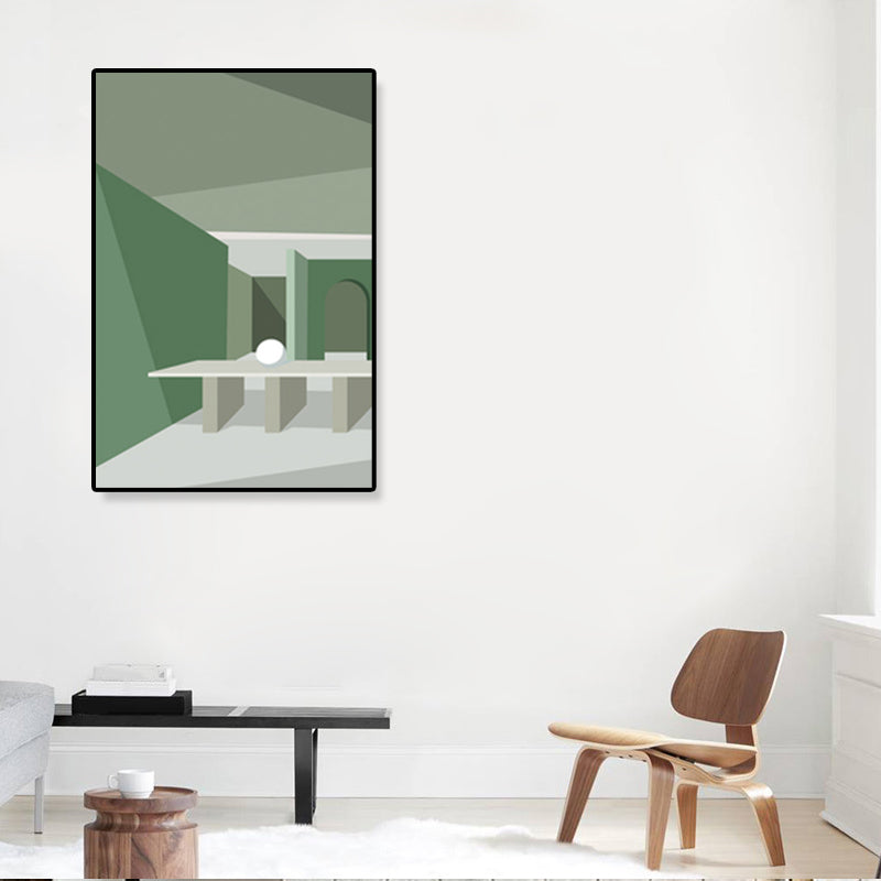 Architettura Nordic Geometric Canvas Pastel Colore testurita Stampa artistica per la casa