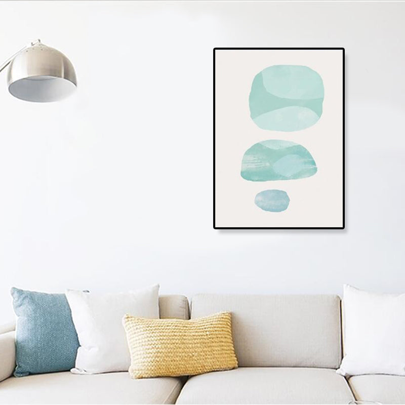 Modern Illustration Abstract Art Print Canvas Textured Pastel Wall Decor for Home Clearhalo 'Art Gallery' 'Canvas Art' 'Contemporary Art Gallery' 'Modern' Arts' 1899400