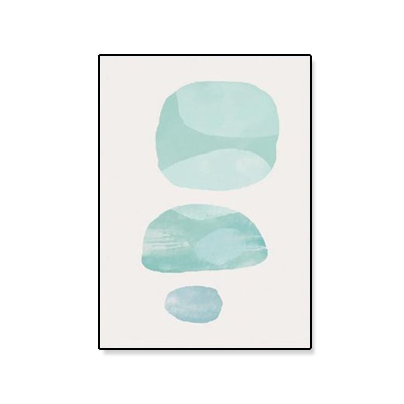 Modern Illustration Abstract Art Print Canvas Textured Pastel Wall Decor for Home Clearhalo 'Art Gallery' 'Canvas Art' 'Contemporary Art Gallery' 'Modern' Arts' 1899402