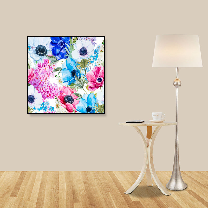 Canvas Textured Wall Art Trendy Illustration Flower Blossom Wall Decor for Girls Bedroom Clearhalo 'Art Gallery' 'Canvas Art' 'Contemporary Art Gallery' 'Modern' Arts' 1899438