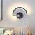 Parallel Rod/Twisted/Arched LED Sconce Minimalist Metal Black Wall Mounted Lamp in Warm/White Light for Hotel Black A Clearhalo 'Cast Iron' 'Glass' 'Industrial' 'Modern wall lights' 'Modern' 'Tiffany' 'Traditional wall lights' 'Wall Lamps & Sconces' 'Wall Lights' Lighting' 1899867