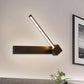 Black Slim Rod LED Wall Light Fixture Minimalist Aluminum Sconce Lamp in Warm/White Light Clearhalo 'Cast Iron' 'Glass' 'Industrial' 'Modern wall lights' 'Modern' 'Tiffany' 'Traditional wall lights' 'Wall Lamps & Sconces' 'Wall Lights' Lighting' 1900256