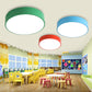 Corridor Dining Table Circle Ceiling Lamp Acrylic Modern Candy Colored Flushmount Light Clearhalo 'Ceiling Lights' 'Close To Ceiling Lights' 'Close to ceiling' 'Flush mount' Lighting' 190247