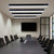 Conference Room LED Ceiling Lamp Simplicity Black Flush Light with Rectangle Acrylic Shade, 23.5"/47"/59" Long Black Clearhalo 'Ceiling Lights' 'Close To Ceiling Lights' 'Close to ceiling' 'Flush mount' Lighting' 1904108