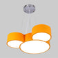 Mouse Head Hanging Chandelier Cartoon Acrylic Sleeping Room LED Suspension Pendant in Yellow/Green/Blue Clearhalo 'Ceiling Lights' 'Chandeliers' Lighting' options 1908394