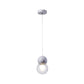 Gourd Shaped Kids Bedside Pendulum Light Milky Glass 1 Head Macaron Ceiling Pendant in Pink/Yellow/Blue Clearhalo 'Ceiling Lights' 'Glass shade' 'Glass' 'Island Lights' 'Pendant Lights' 'Pendants' Lighting' 1910360