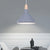 Flask Shaped Pendant Light Macaron Aluminum Single Kitchen Dinette Drop Lamp in Gold/Blue/Pink and Wood Grey Clearhalo 'Ceiling Lights' 'Pendant Lights' 'Pendants' Lighting' 1910436_73b0b001-45e3-4e2c-9ff2-cb88b0dd673d