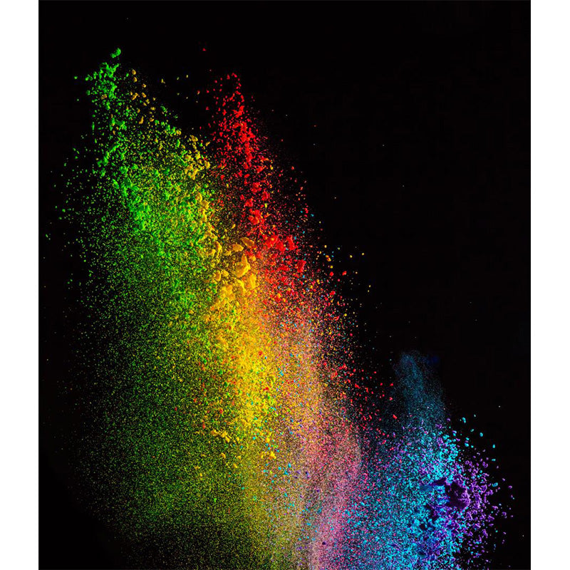 Colorful Flying Particles Wallpaper Mural Abstract Modern Waterproof Wall Decor for Room Clearhalo 'Wall Decor' 'Wall Mural' 1910571