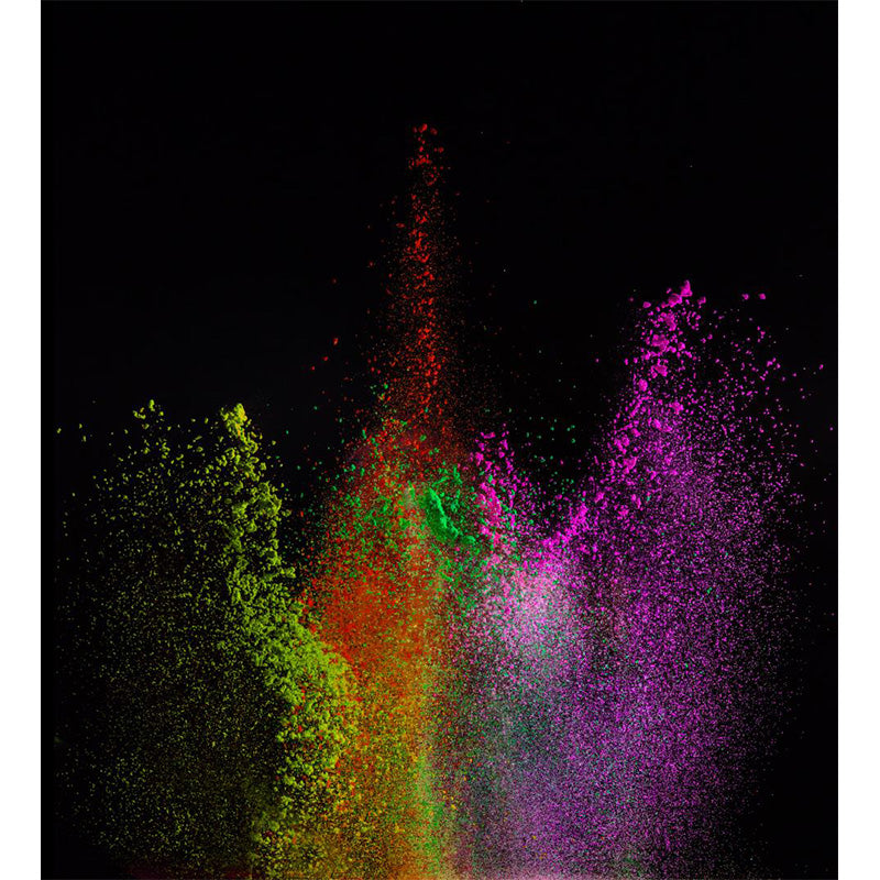 Colorful Flying Particles Wallpaper Mural Abstract Modern Waterproof Wall Decor for Room Clearhalo 'Wall Decor' 'Wall Mural' 1910576