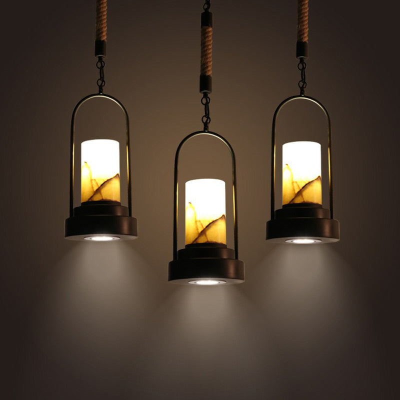 Curated visual reference: Fresh Look at Faux Candle Wine Bar Pendant Lamp Rural Marble 1 Light
