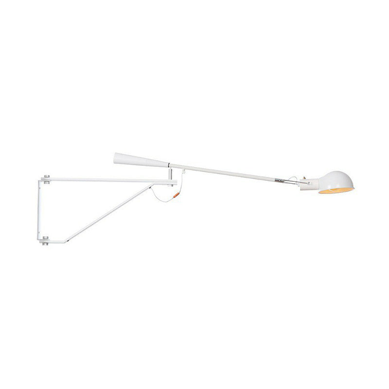 Plug In Wall Task Light Telescopic Arm Studio Task Wall Light Industrial Iron 1 Head Black ...
