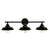 3 Lights Barn Wall Mounted Lamp Country Style Black Iron Wall Light Fixture with Linear Arm Black Clearhalo 'Art deco wall lights' 'Cast Iron' 'Glass' 'Industrial wall lights' 'Industrial' 'Middle century wall lights' 'Modern' 'Rustic wall lights' 'Tiffany' 'Traditional wall lights' 'Wall Lamps & Sconces' 'Wall Lights' Lighting' 1916958