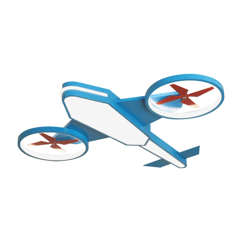 Acrylic Slim Panel Plane Pendant Light Child Bedroom Kindergarten Kids Hanging Lamp Clearhalo 'Ceiling Lights' 'Chandeliers' Lighting' options 191719