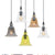1-Light Bell Hanging Light Kit Industrial Black Smoke Grey/Amber/Clear Glass Height Adjustable Pendant Lamp Smoke Gray Clearhalo 'Ceiling Lights' 'Glass shade' 'Glass' 'Industrial Pendants' 'Industrial' 'Middle Century Pendants' 'Pendant Lights' 'Pendants' 'Tiffany' Lighting' 1917438
