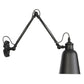 1-Bulb Bowl/Tapered/Bell Task Wall Lamp Vintage Matte Black Iron Wall Mount Reading Light with 4"/8" W 2-Joint Swing Arm Black 8" D Clearhalo 'Art deco wall lights' 'Cast Iron' 'Glass' 'Industrial wall lights' 'Industrial' 'Middle century wall lights' 'Modern' 'Rustic wall lights' 'Tiffany' 'Traditional wall lights' 'Wall Lamps & Sconces' 'Wall Lights' Lighting' 1918196
