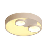 Metal Round Flush Light with Acrylic Diffuser Nordic Led Flush Mount Light for Kids Clearhalo 'Ceiling Lights' 'Close To Ceiling Lights' 'Close to ceiling' 'Flush mount' Lighting' 191930