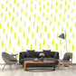 Large Modern Mural Wallpaper Dark Color Geometry Wall Decor, Custom Size Available Yellow Clearhalo 'Wall Decor' 'Wall Mural' 1920362