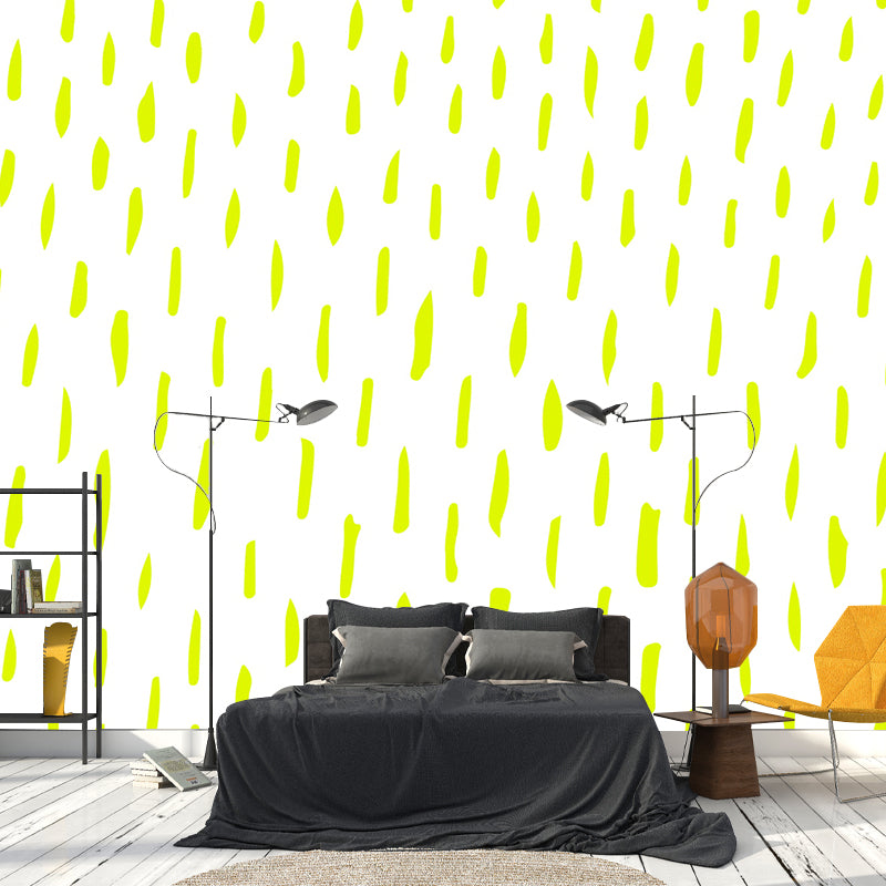 Large Modern Mural Wallpaper Dark Color Geometry Wall Decor, Custom Size Available Clearhalo 'Wall Decor' 'Wall Mural' 1920363