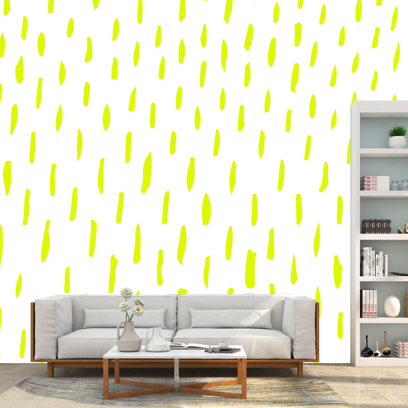 Large Modern Mural Wallpaper Dark Color Geometry Wall Decor, Custom Size Available Clearhalo 'Wall Decor' 'Wall Mural' 1920364