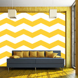 Moisture Resistant Geometry Wall Mural Modernism Non-Woven Fabric Wall Decor, Custom Made