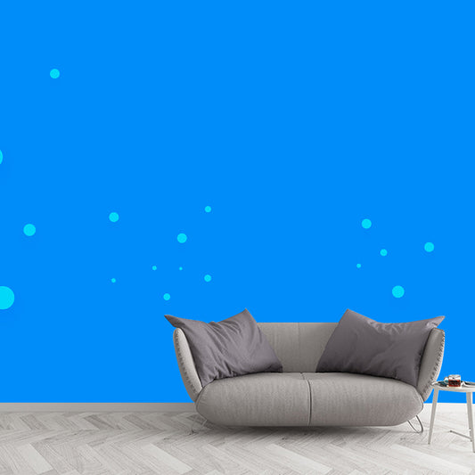 Moisture Resistant Geometry Wall Mural Modernism Non-Woven Fabric Wall Decor, Custom Made