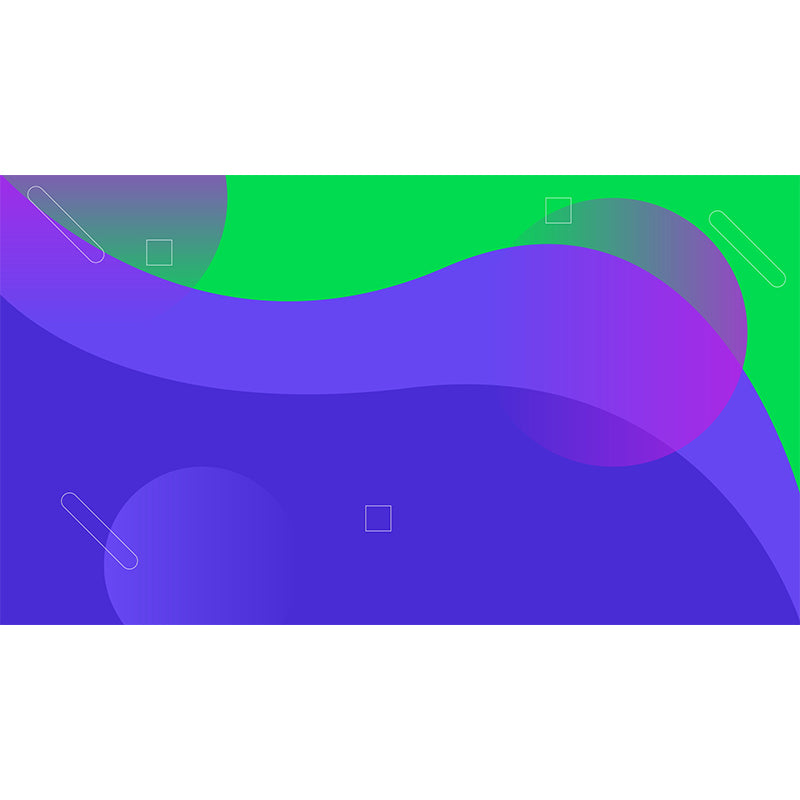 Moisture Resistant Geometry Wall Mural Modernism Non-Woven Fabric Wall Decor, Custom Made Clearhalo 'Wall Decor' 'Wall Mural' 1920450