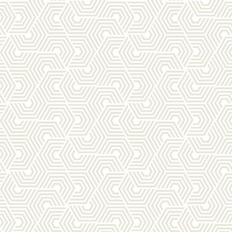 Hexagon Print Wallpaper Murals Simplicity Moisture Resistant Bedroom Wall Covering, Optional Size Clearhalo 'Wall Decor' 'Wall Mural' 1920538