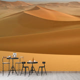 Vast Desert Scenery Wall Mural for Dining Room Natural Landscape Wall Covering, Custom Print Clearhalo 'Wall Decor' 'Wall Mural' 1920666