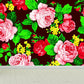 Romantic Floral Printed Mural Decal for Living Room, Pink, Custom Size Available Clearhalo 'Wall Decor' 'Wall Mural' 1920928