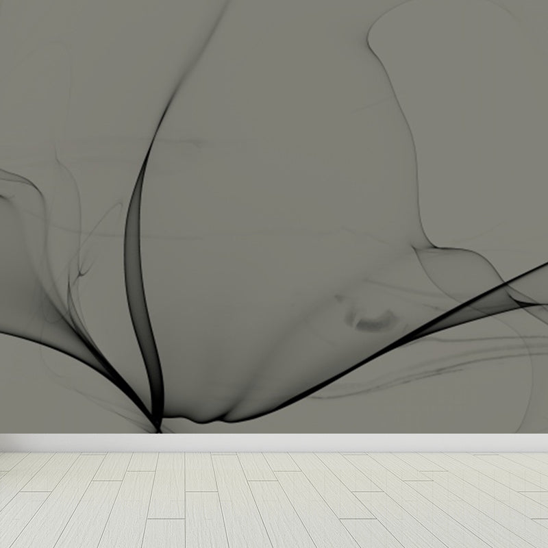 Stain Resistant Abstract Pattern Mural Non-Woven Modern Wall Decor for Girls Room Clearhalo 'Wall Decor' 'Wall Mural' 1921142