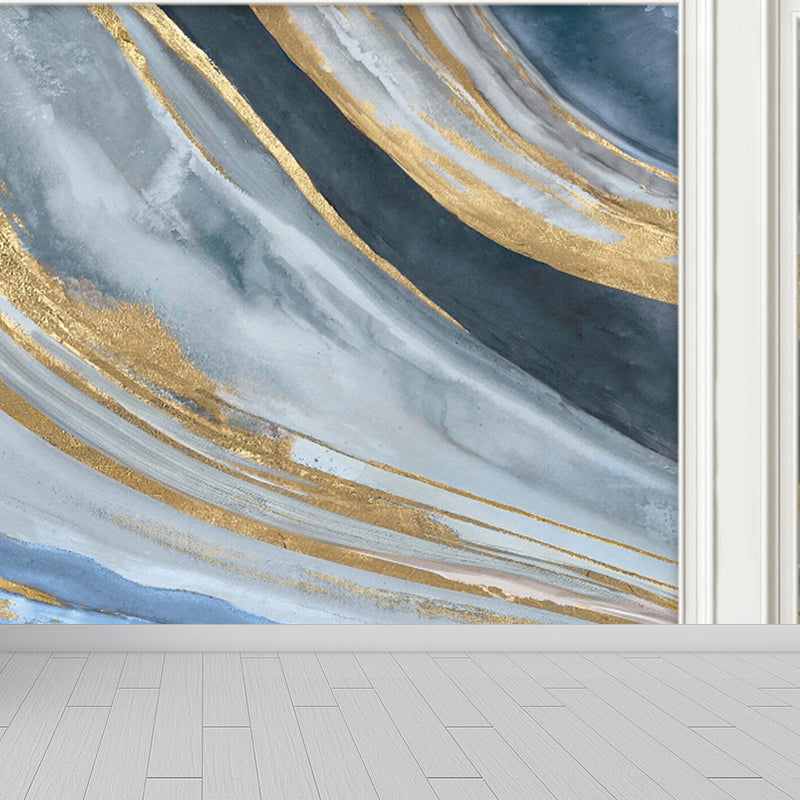 Stain Resistant Abstract Pattern Mural Non-Woven Modern Wall Decor for Girls Room Clearhalo 'Wall Decor' 'Wall Mural' 1921147