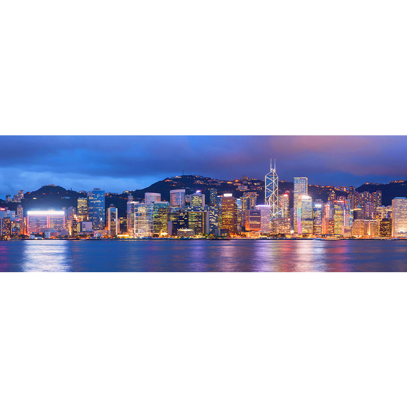 Extensive Space Pattern Mural Wallpaper Creative Non-Woven Material Wall Covering Clearhalo 'Wall Decor' 'Wall Mural' 1921239