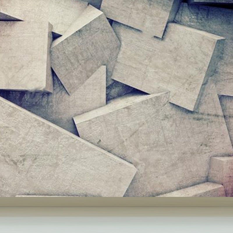 Novelty 3D Design Mural Decal Light Color Waterproofing Wall Decor for Dining Room Clearhalo 'Wall Decor' 'Wall Mural' 1921317