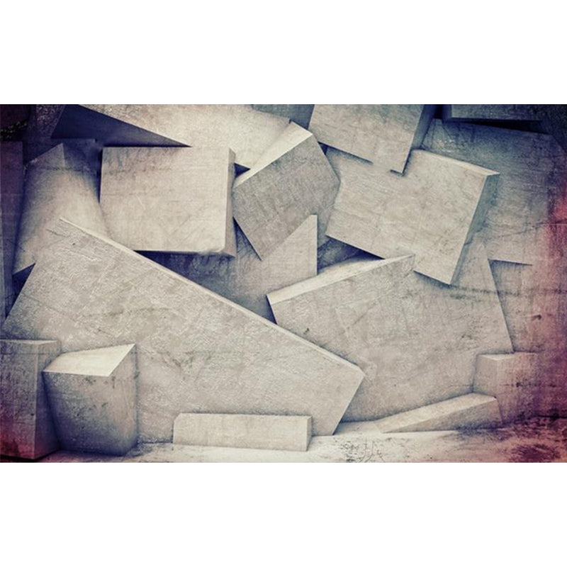 Novelty 3D Design Mural Decal Light Color Waterproofing Wall Decor for Dining Room Clearhalo 'Wall Decor' 'Wall Mural' 1921319