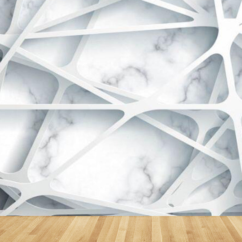 Creative Extensive Space Mural Wallpaper Soft Color Three-Dimensional Space Wall Art Clearhalo 'Wall Decor' 'Wall Mural' 1921342