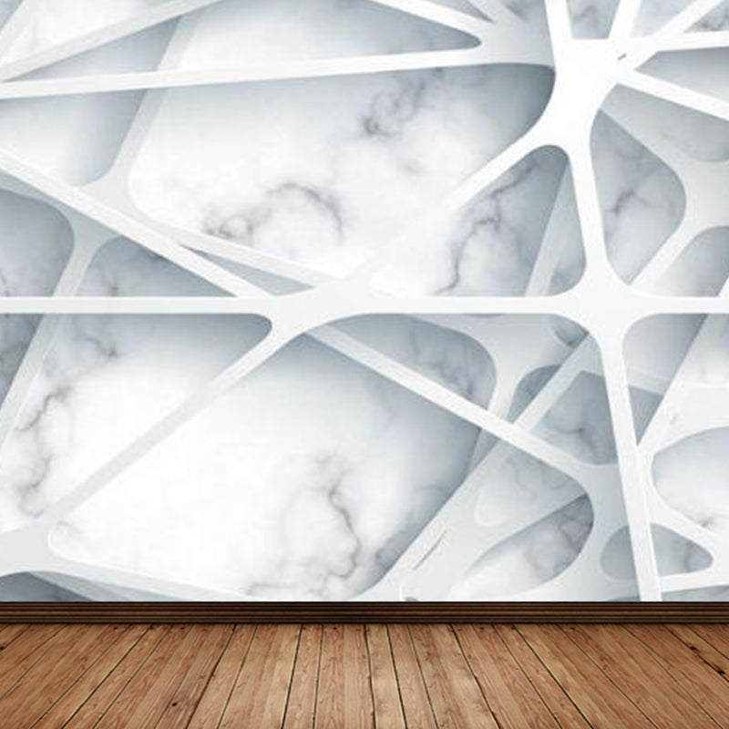 Creative Extensive Space Mural Wallpaper Soft Color Three-Dimensional Space Wall Art Clearhalo 'Wall Decor' 'Wall Mural' 1921343