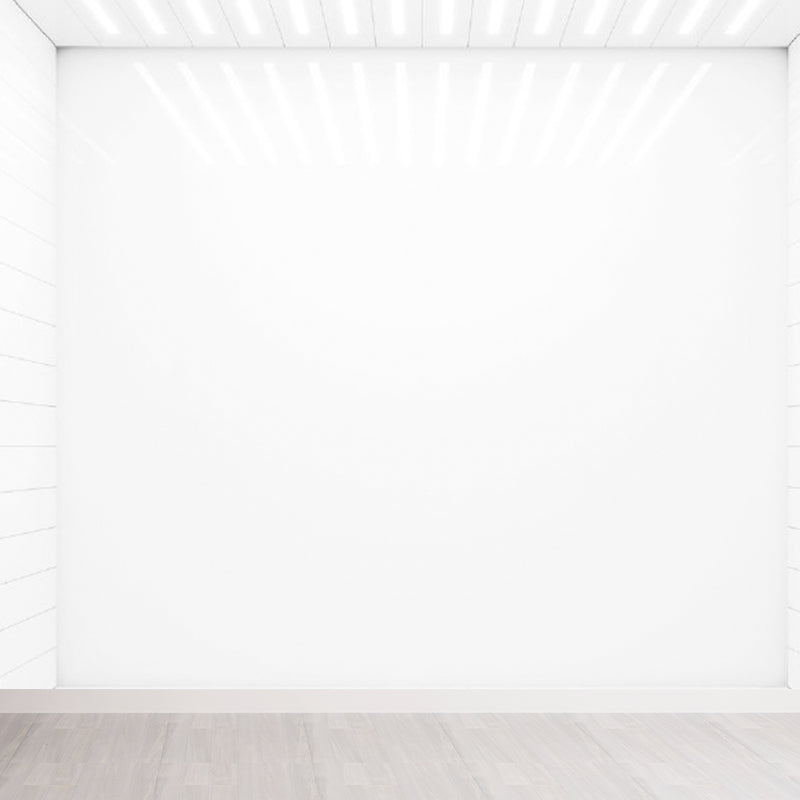 Novelty Girls Mural Wallpaper Corridor Construction Pattern Pastel Color Wall Decor White Clearhalo 'Wall Decor' 'Wall Mural' 1921356