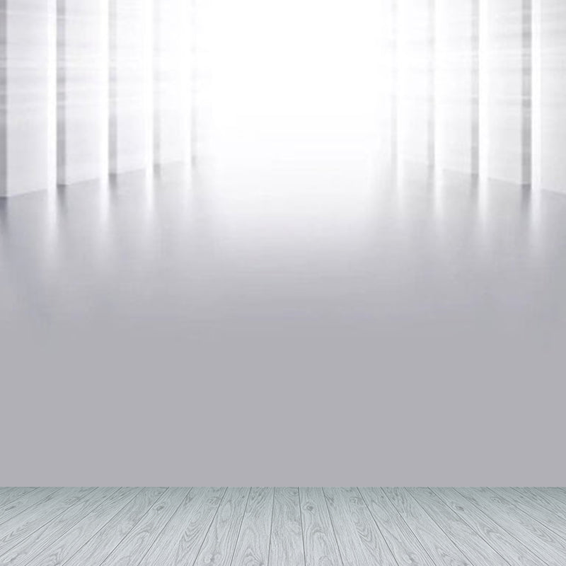 Creative 3D Effect Mural Non-Woven Stain Resistant Soft Color Wall Art for Living Room White Clearhalo 'Wall Decor' 'Wall Mural' 1921391